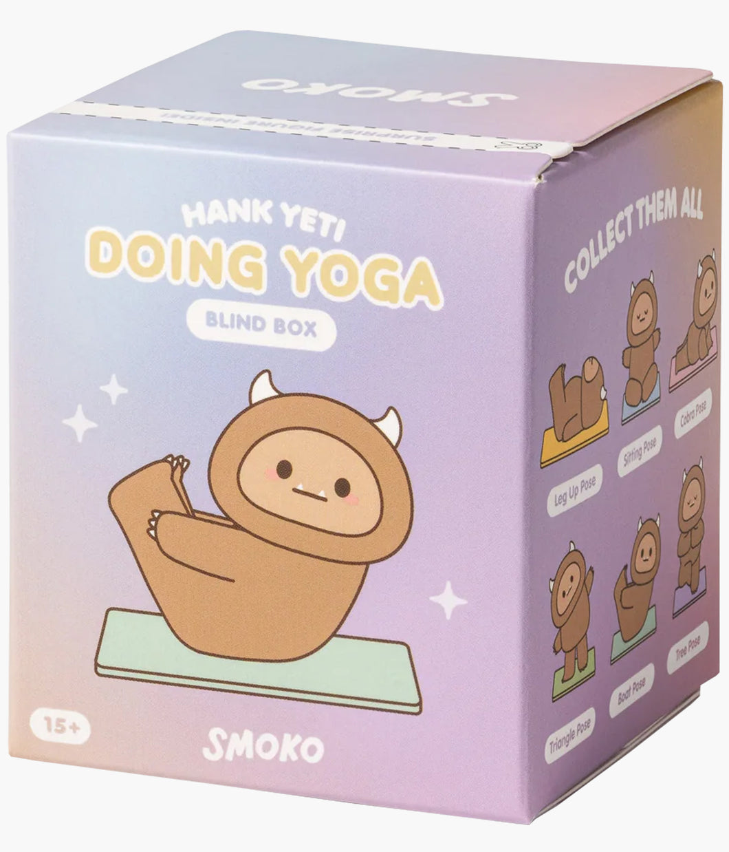 Smoko - Hank Yeti Doing Yoga - Blind Box Figure