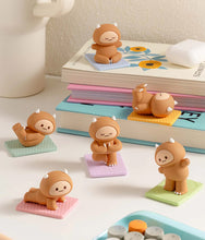 Load image into Gallery viewer, Smoko - Hank Yeti Doing Yoga - Blind Box Figure
