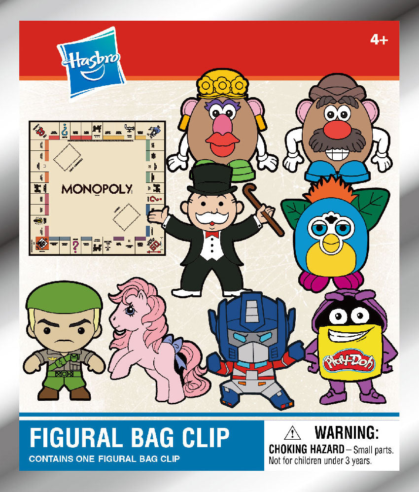 Hasbro Brands - Series 1 - 3D Foam Bag Clip