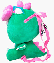 Load image into Gallery viewer, 16&quot; Hello Kitty Dino Plush Backpack
