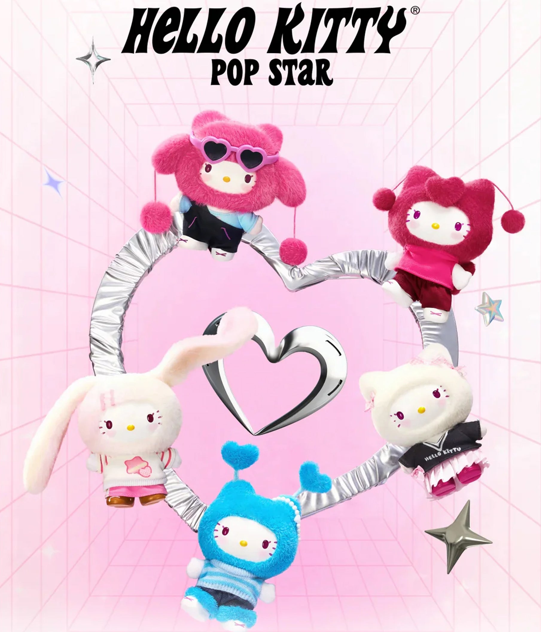 公*o様 Hello Kitty 星座 ストラップ まとめ売りW102 Hello Kitty - Pop Star Vinyl Plush - Blind Box – Pickaparty