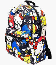 Load image into Gallery viewer, 16&quot; Sanrio Characters All Over Print Canvas Backpack
