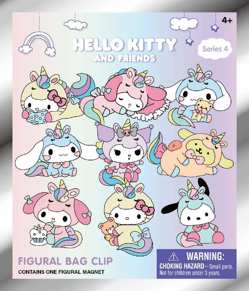 Hello Kitty & Friends - Series 4 - 3D Foam Bag Clip