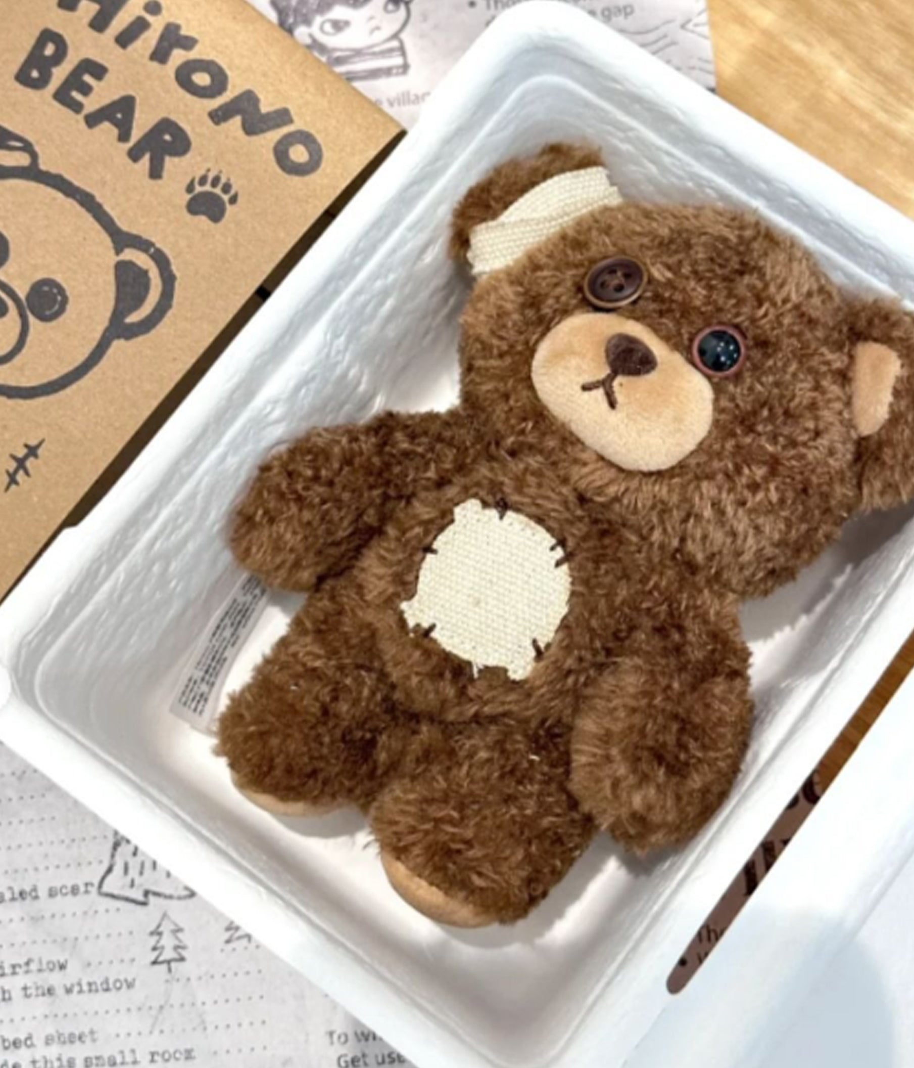 その他 Hirono Bear Hirono Bear Vinyl Plush Doll - POP MART (United States)