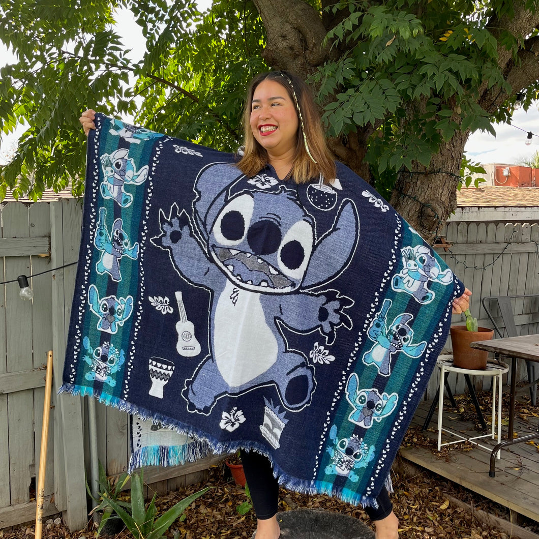 Stitch Poncho - Adult Size