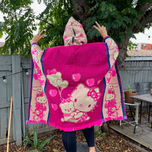 Load image into Gallery viewer, Hello Kitty Poncho - Adult Size
