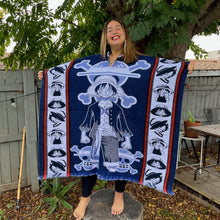 Load image into Gallery viewer, One Piece Poncho - Adult Size
