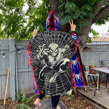 Load image into Gallery viewer, Spider-Man Poncho - Adult Size
