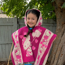 Load image into Gallery viewer, Sanrio Characters Poncho - Youth Size
