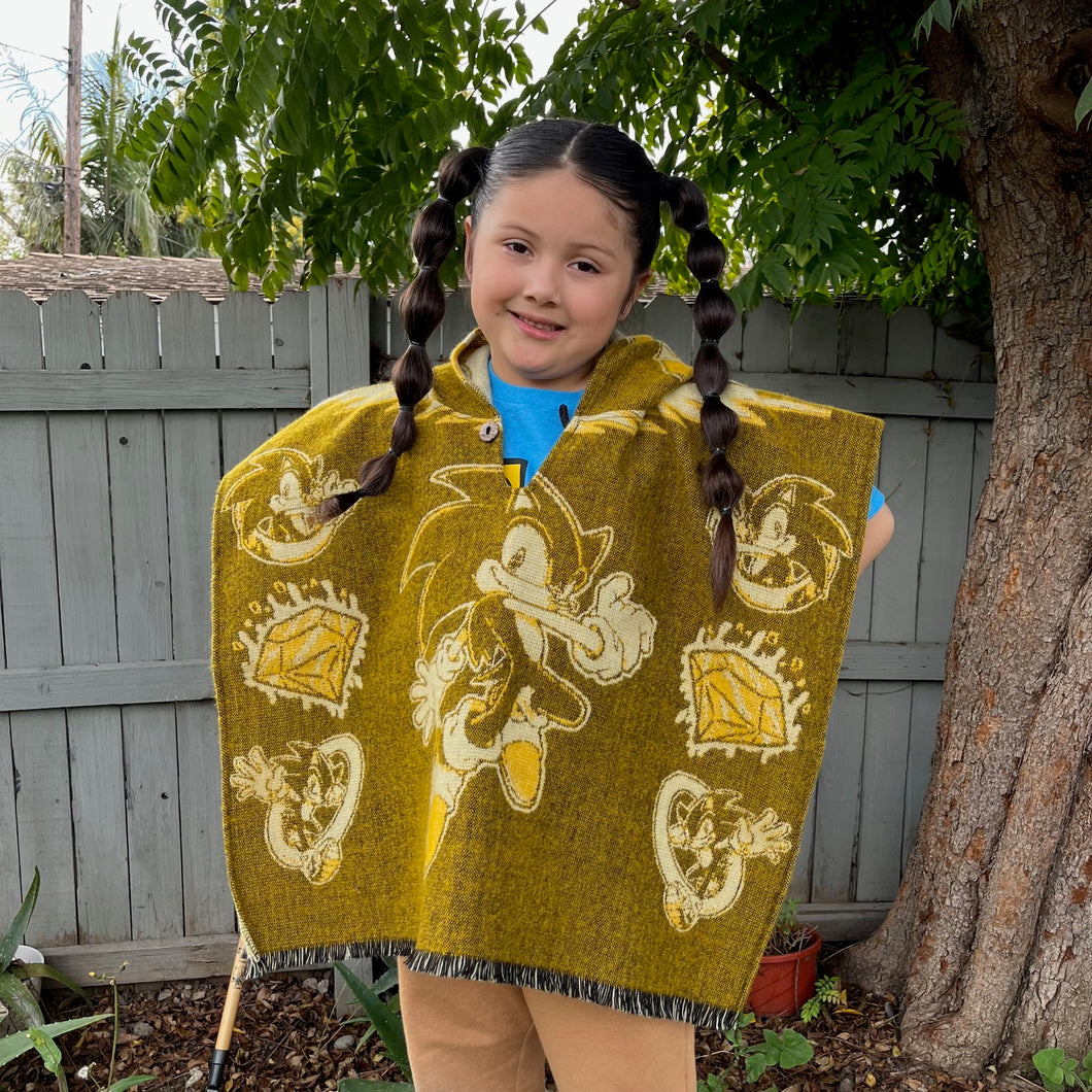 Sonic Poncho - Youth Size