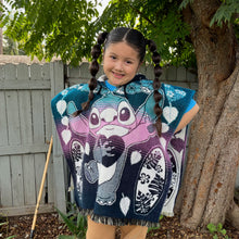 Load image into Gallery viewer, Stitch Poncho - Youth Size
