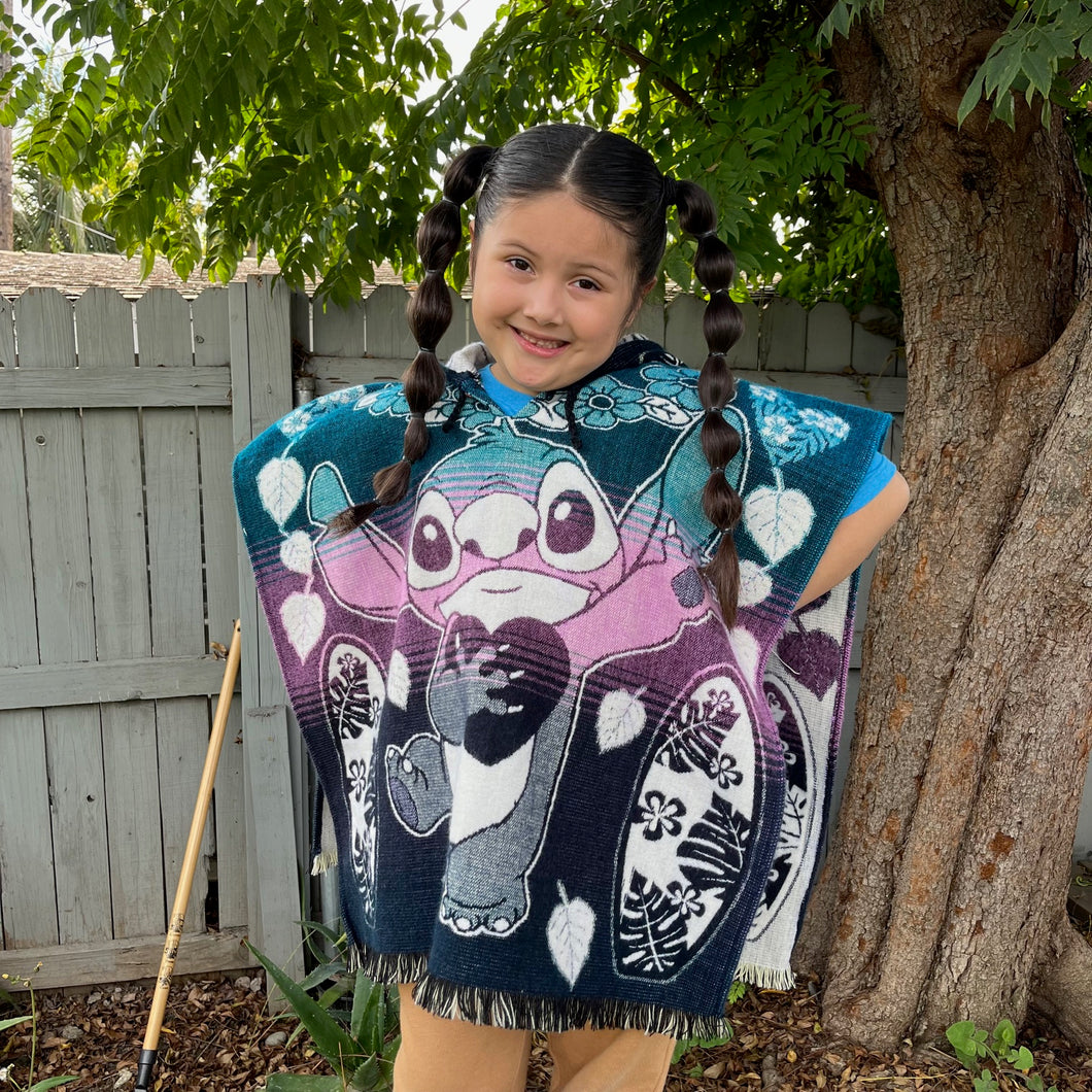 Stitch Poncho - Youth Size