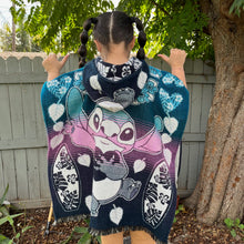 Load image into Gallery viewer, Stitch Poncho - Youth Size
