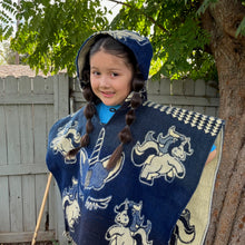 Load image into Gallery viewer, Unicorn Poncho - Youth Size
