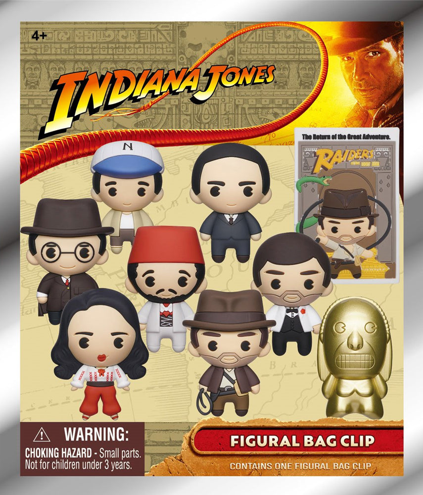 Indiana Jones - 3D Foam Bag Clip