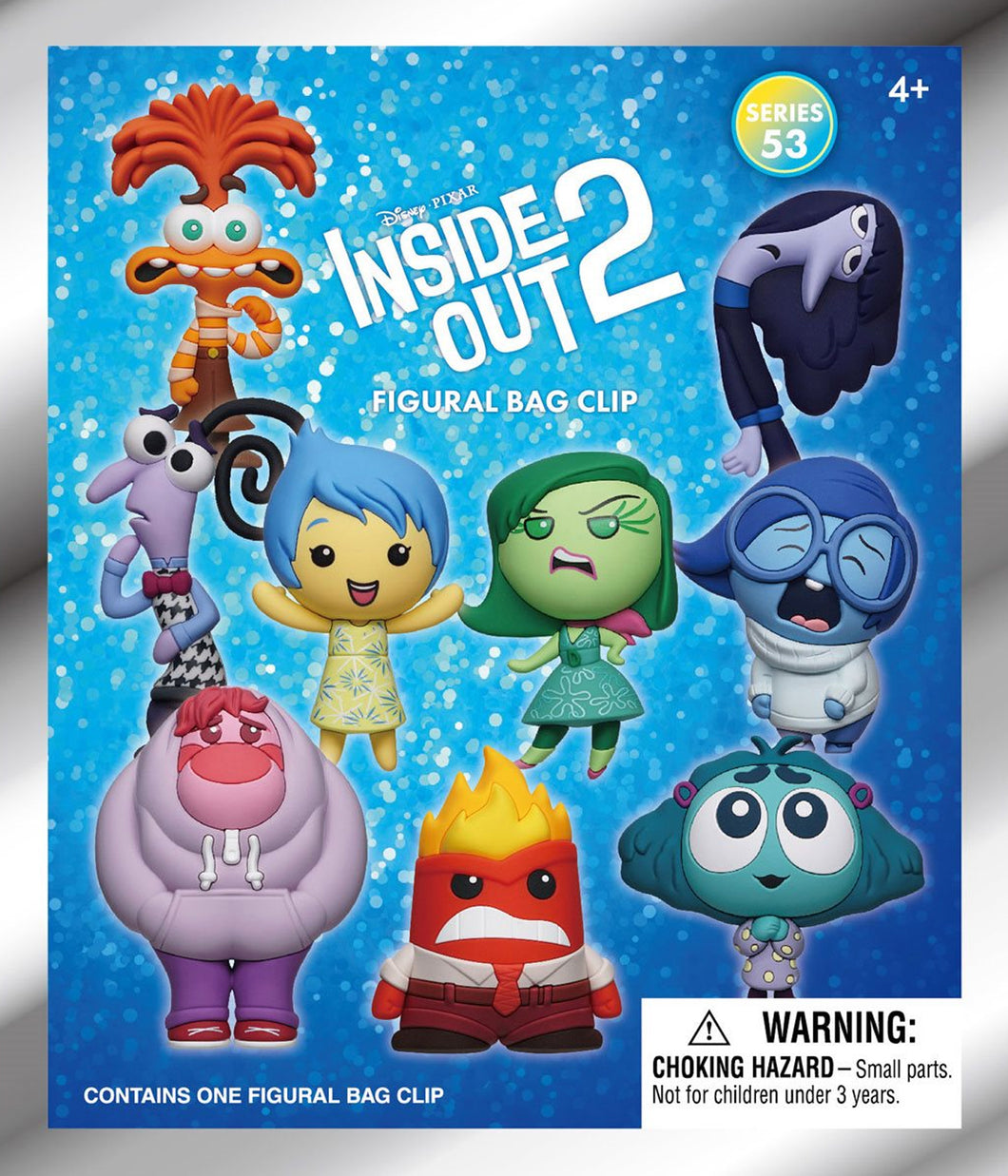 Inside Out 2 - Series 1 - 3D Foam Bag Clip