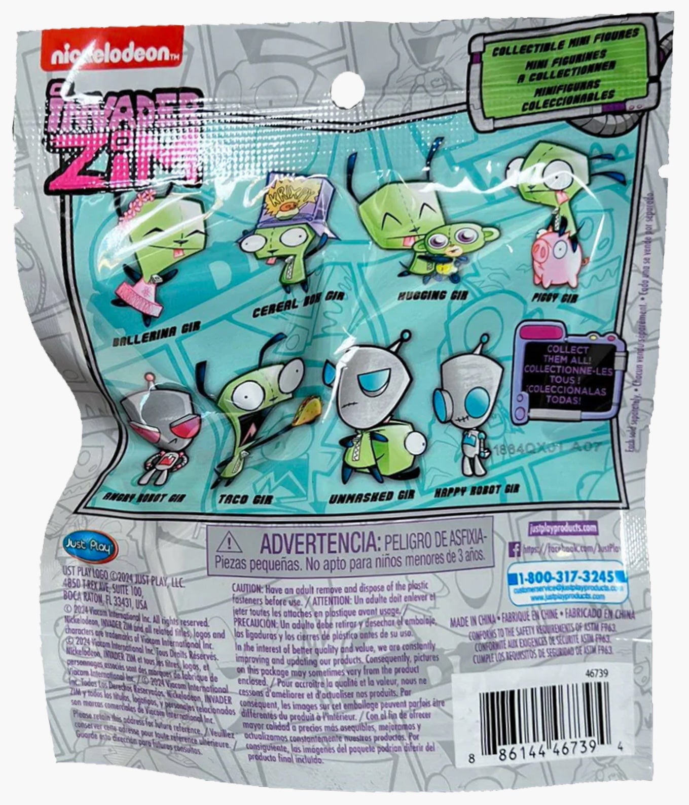 Nickelodeon Invader Zim - Blind Bag – Pickaparty