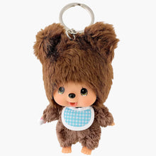 Load image into Gallery viewer, Monchhichi - Friends Plush Keychain - Kuma

