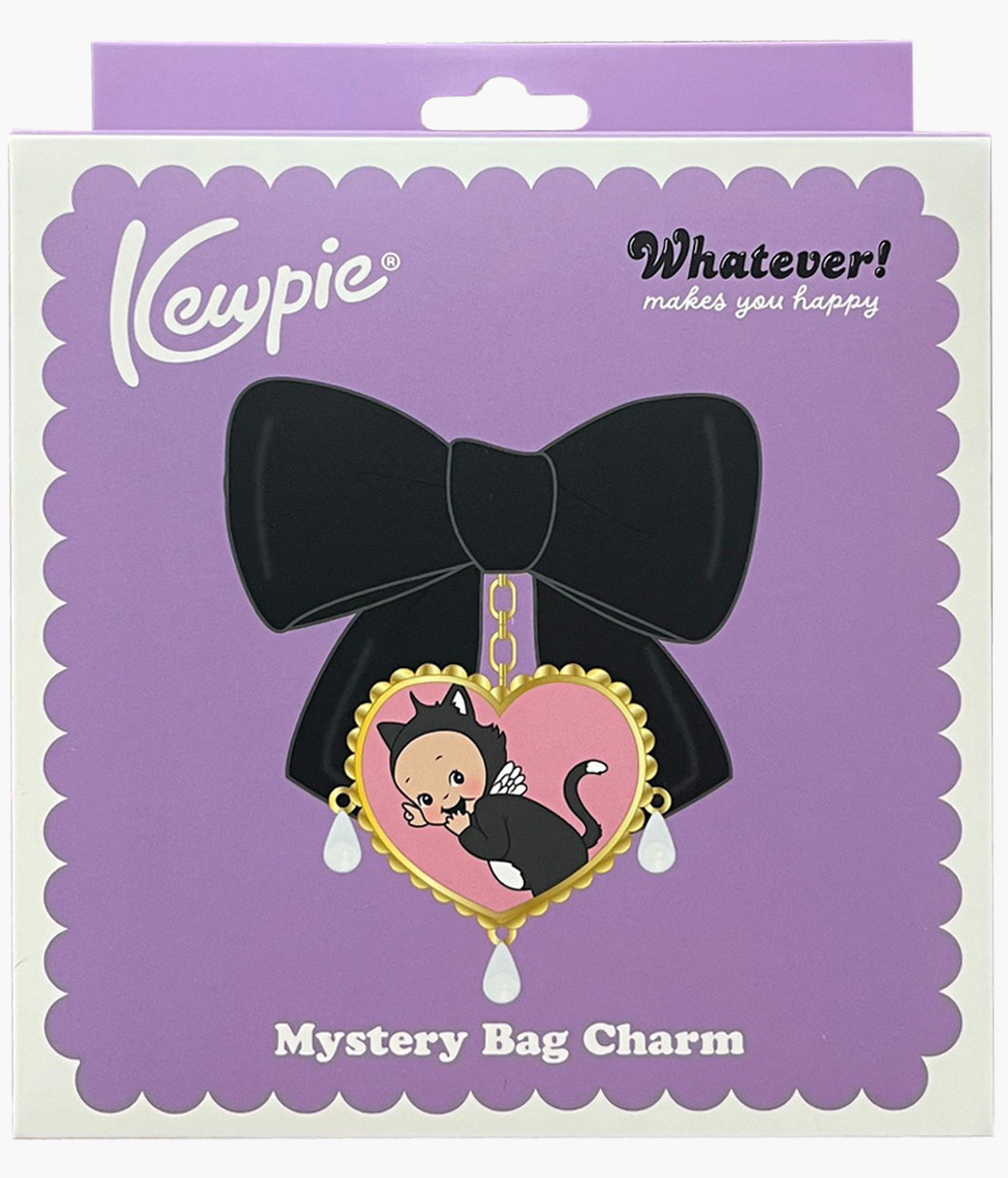 Kewpie - Puffy Bow Cameo - Mystery Bag Charm