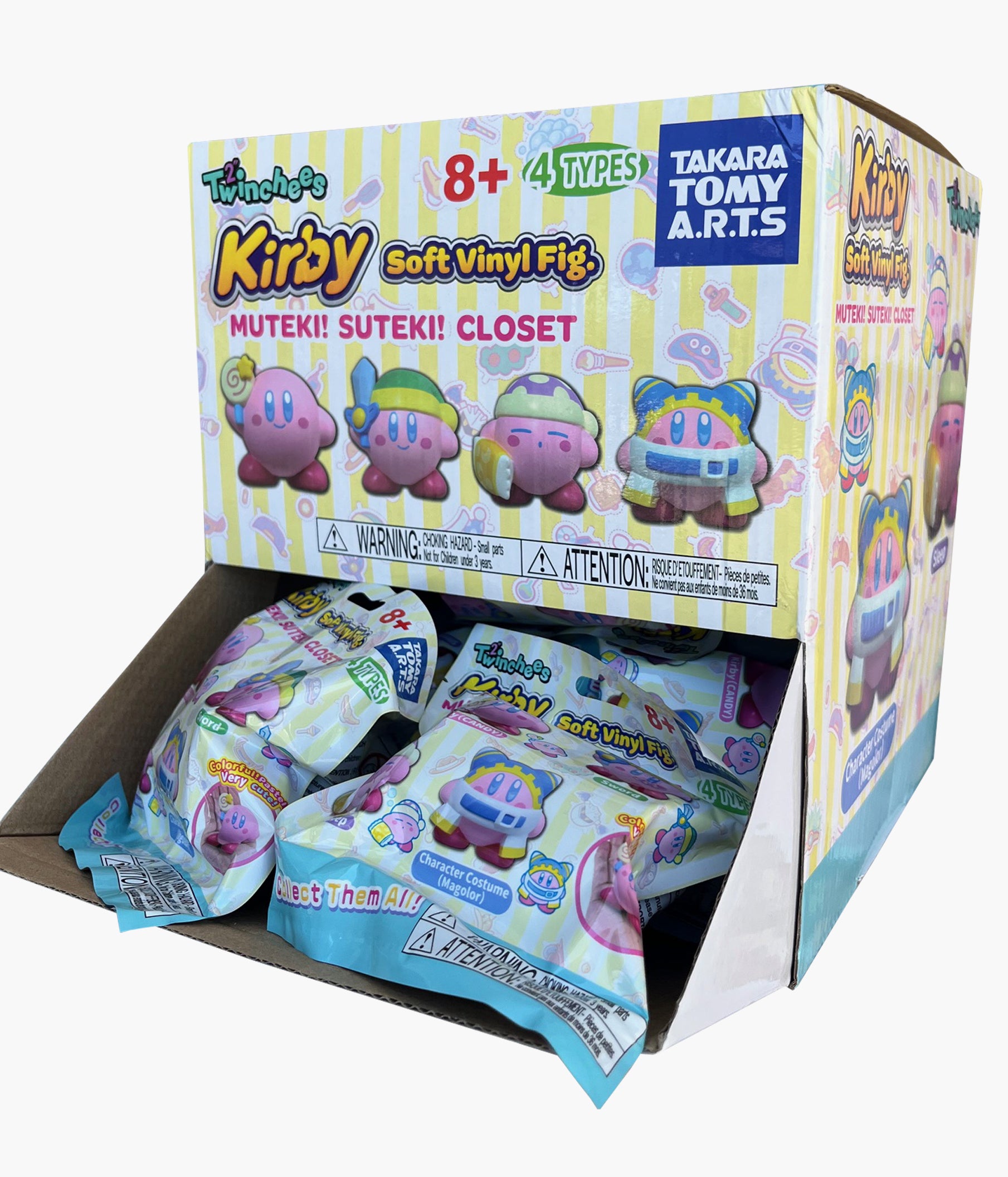Nintendo - Kirby Muteki! Suteki! Closet - Soft Vinyl Figures