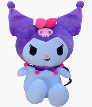 Load image into Gallery viewer, 16&quot; Kuromi Plush Backpack
