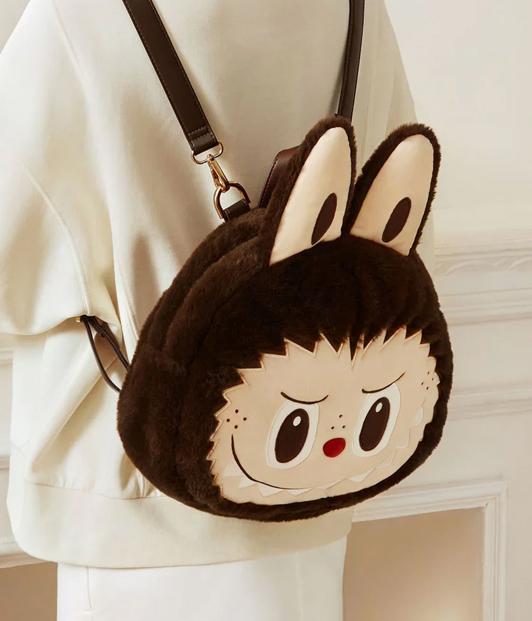Classic Bag シリーズ LABUBU ビッグ ヘッド バックパック Classic Bag Series - LABUBU Big Head Backpack – Pickaparty