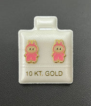 Load image into Gallery viewer, Labubu - 10KT. Gold Earring Collection

