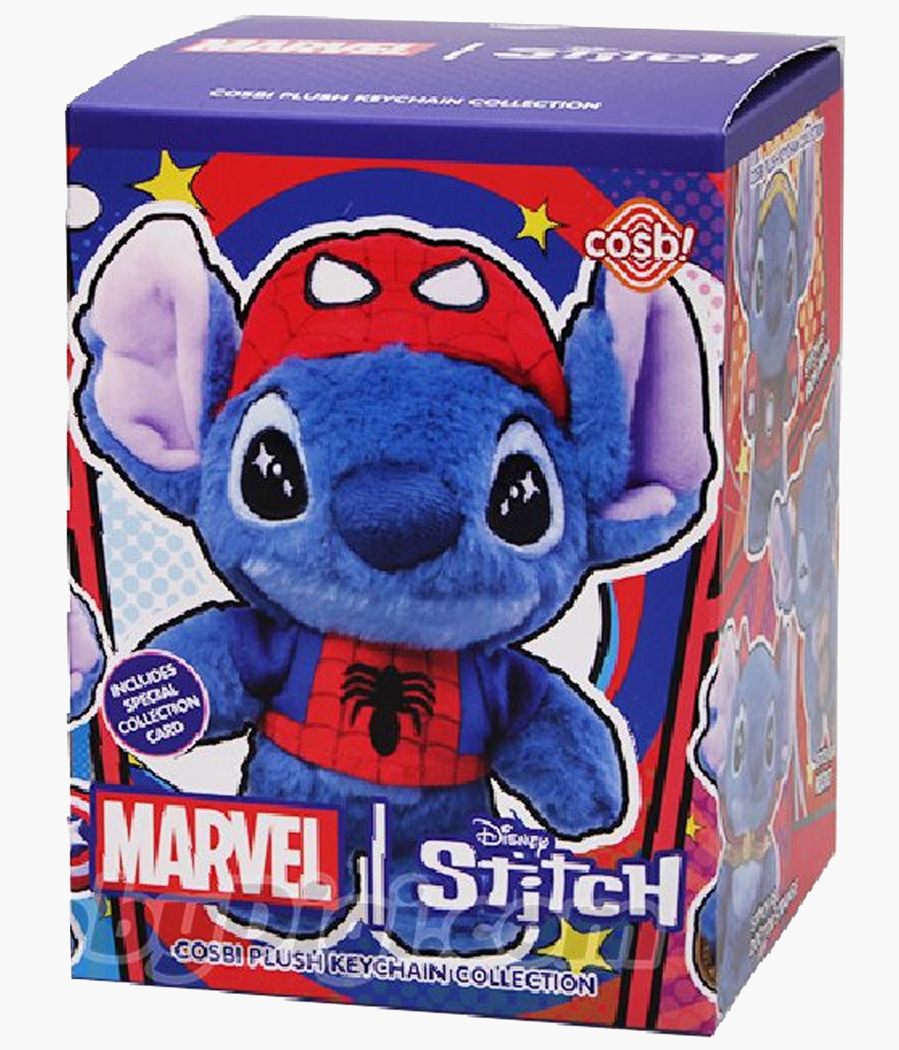 【超レア】フルコンプ日本未発売 Marvel Stitch Collection TOPTOY Marvel Stitch COSBI Collection Plush Series Blind Box