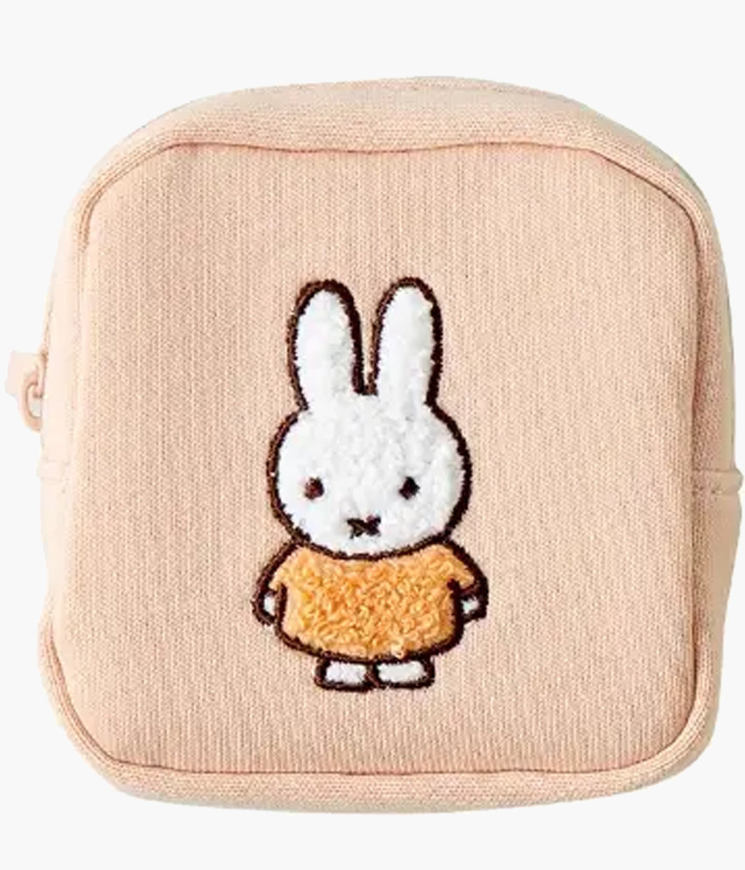 Miffy Mini Square Cotton Pouch - Pink