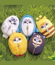 Load image into Gallery viewer, Mofusand - Sleeping Bag Cat Plush Keychain - Blind Box
