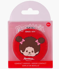 Load image into Gallery viewer, Monchhichi - Girl Compact Mirror - Red
