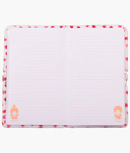 Load image into Gallery viewer, Monchhichi - Plush Cover Notebook W/ Locket
