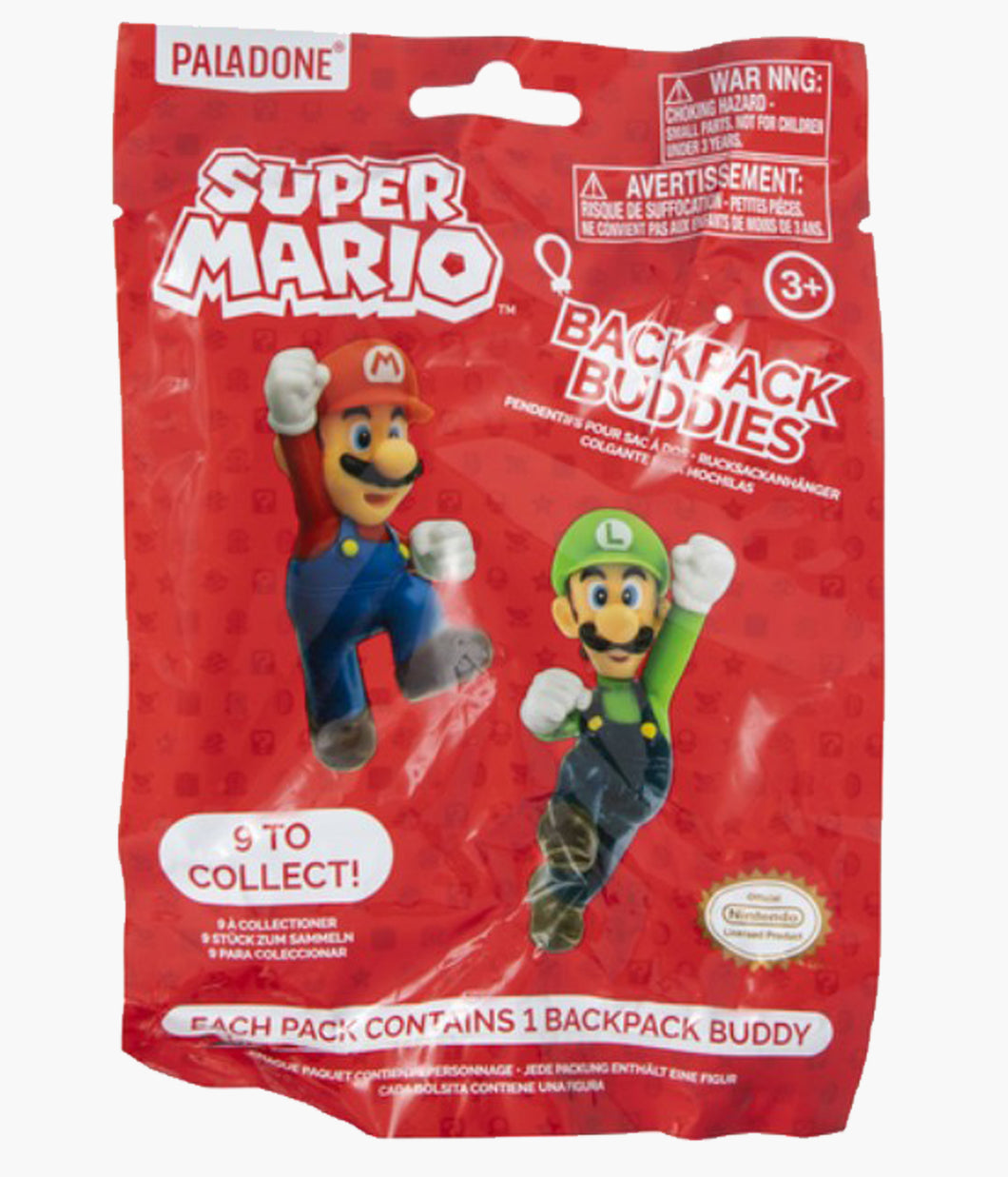 Super Mario Backpack Buddies Blind Bag - Series 1