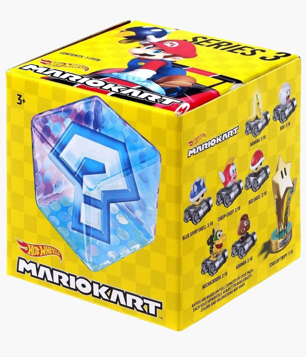 Mario Kart Hot Wheels Vehicles Blind Box - Series 3