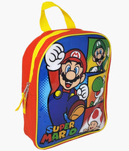 Load image into Gallery viewer, 11&quot; Super Mario Kids Backpack
