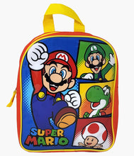 Load image into Gallery viewer, 11&quot; Super Mario Kids Backpack
