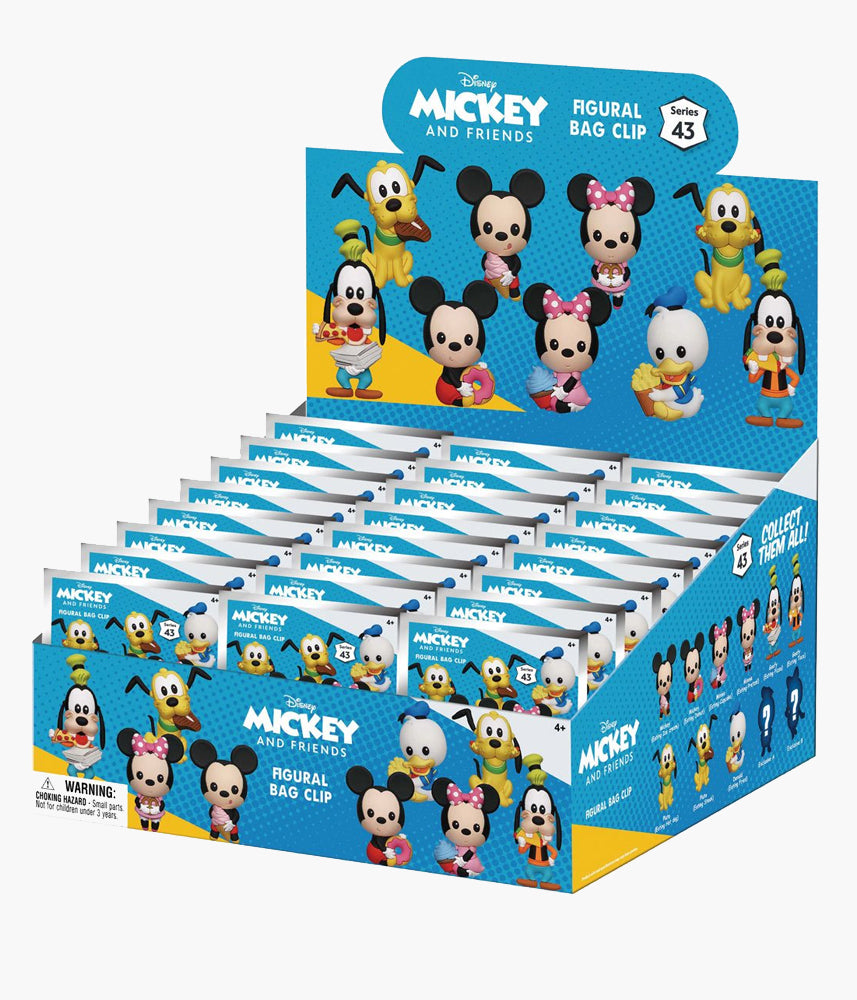 Mickey & Friends - Series 43 - 3D Foam Bag Clip – Pickaparty