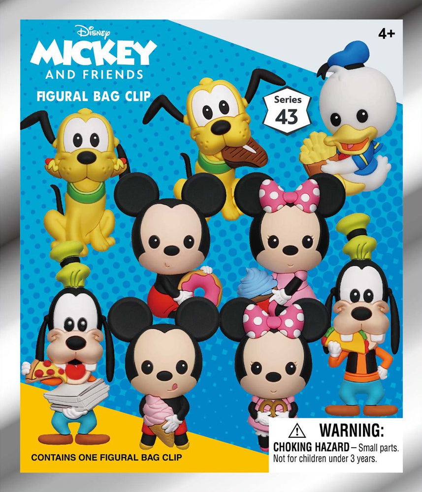 Mickey & Friends - Series 43 - 3D Foam Bag Clip