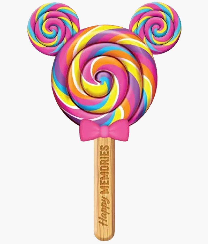 Mickey Mouse Pink Lollipop - 3D Foam Magnet