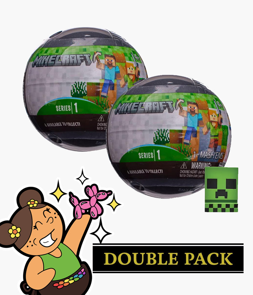 Mash'ems Minecraft Squishy Surprise Capsule