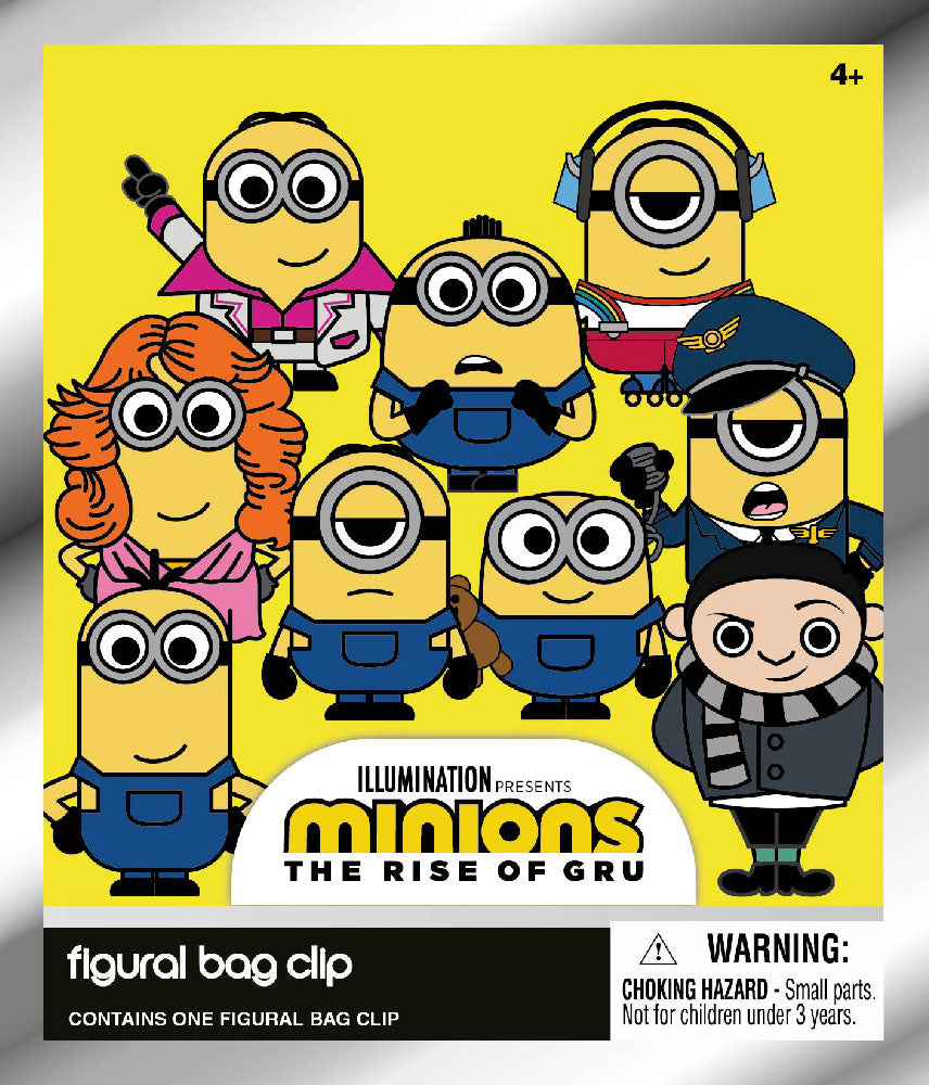 Minions: The Rise of Gru - 3D Foam Bag Clip