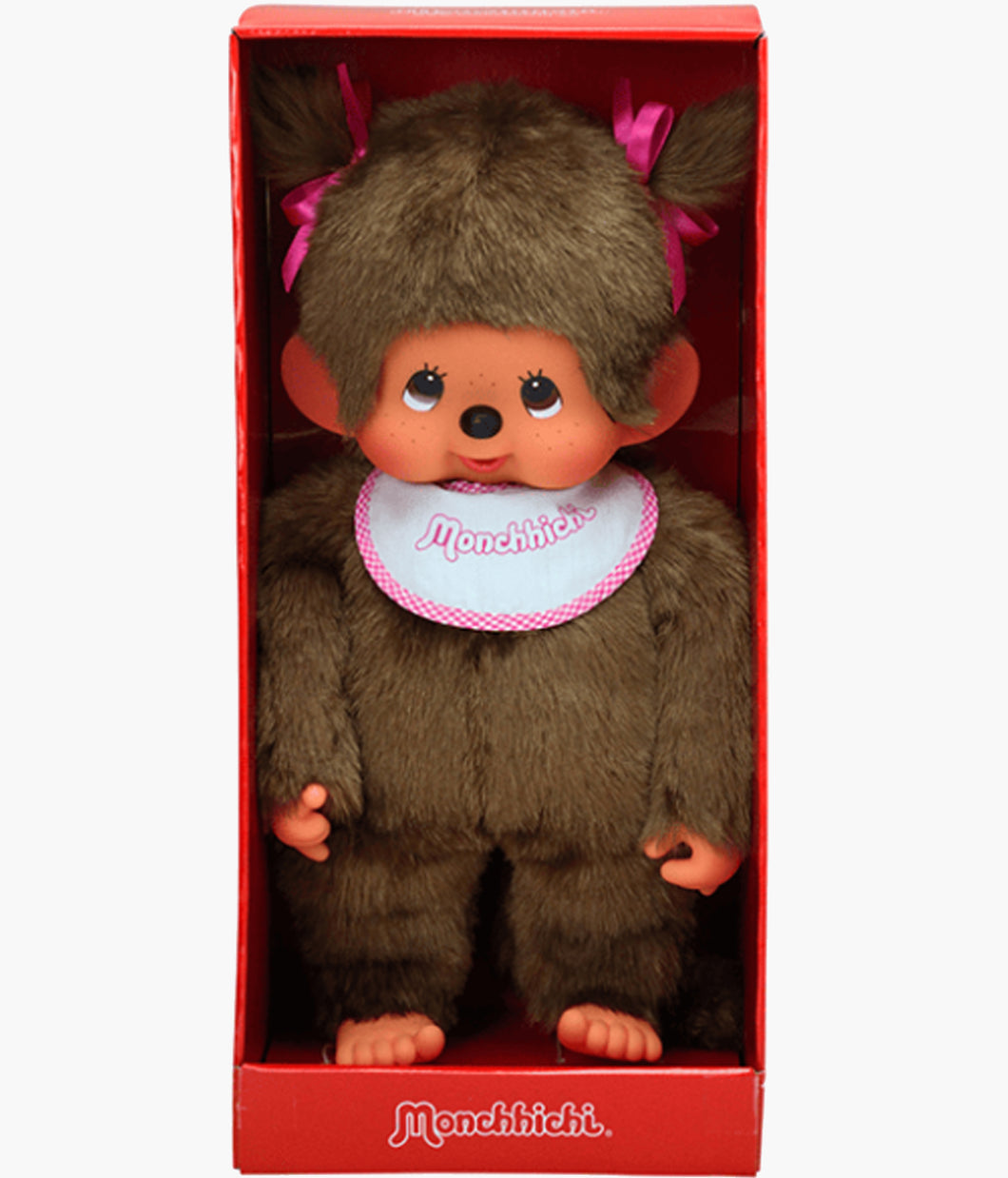 Monchhichi - Twin Tail Girl - 18 Inch Plush