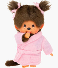 Load image into Gallery viewer, Monchhichi - Bathrobe Girl - 8&quot; Plush
