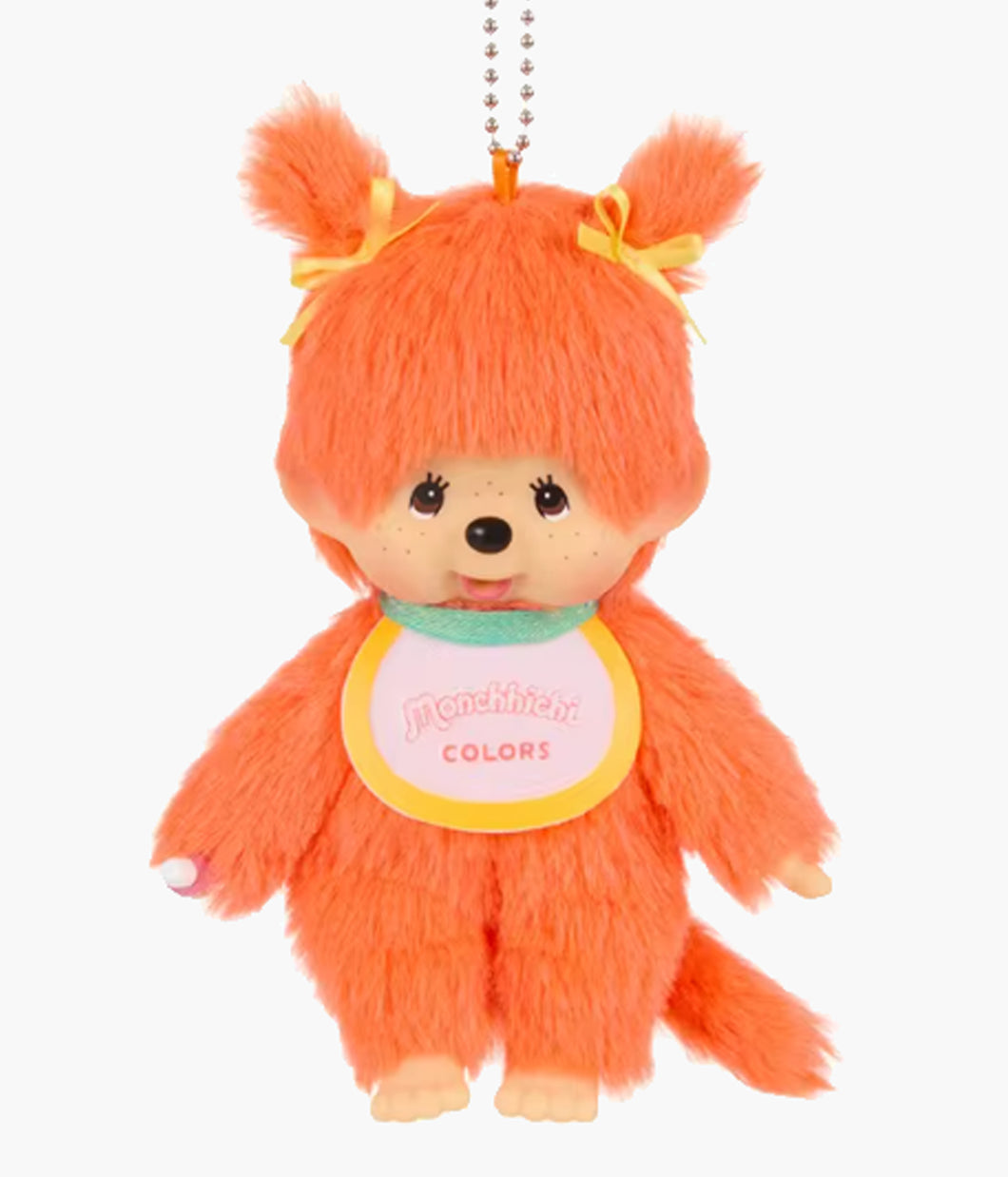Monchhichi Colors Series - 6 Inch Keychain (Orange)