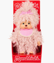 Load image into Gallery viewer, Monchhichi - Fluffy Pink Beige Girl - 8&quot; Plush
