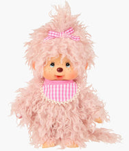 Load image into Gallery viewer, Monchhichi - Fluffy Pink Beige Girl - 8&quot; Plush

