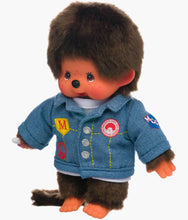 Load image into Gallery viewer, Monchhichi - Jeans Jacket Boy - 8 Inch Plush
