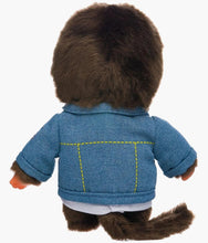 Load image into Gallery viewer, Monchhichi - Jeans Jacket Boy - 8 Inch Plush
