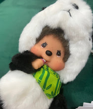 Load image into Gallery viewer, Monchhichi Panda (JAPAN VERSION) - 7 Inch Plush Doll
