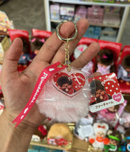 Load image into Gallery viewer, Monchhichi - Pom + Acrylic Keychain Set
